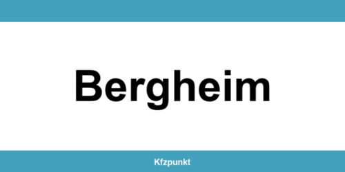 Kfz-Zulassungsstelle Bergheim – Termin online und kontakt