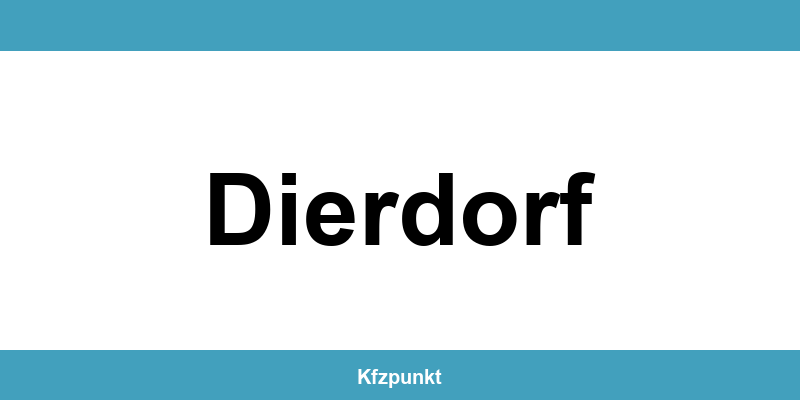Kfz-Zulassungsstelle Dierdorf – Termin online und kontakt