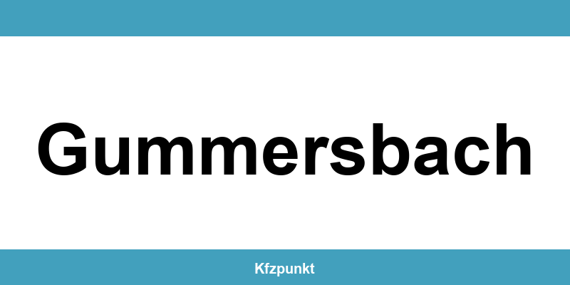 Kfz-Zulassungsstelle Gummersbach – Termin online und kontakt