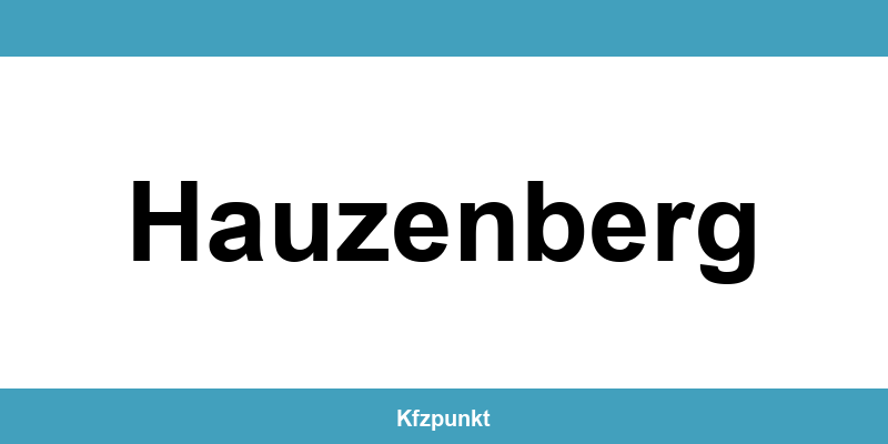 Kfz-Zulassungsstelle Hauzenberg – Termin online und kontakt