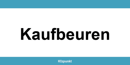 Kfz-Zulassungsstelle Kaufbeuren – Termin online und kontakt