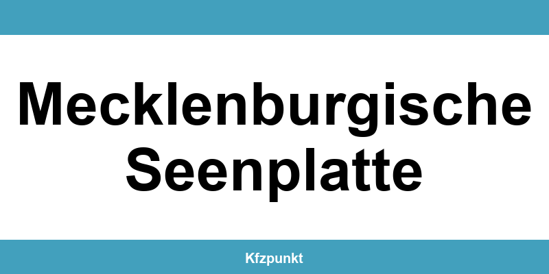 Kfz-Zulassungsstelle Mecklenburgische Seenplatte – Termin online und kontakt