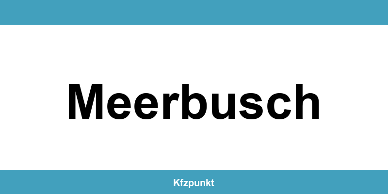 Kfz-Zulassungsstelle Meerbusch – Termin online und kontakt