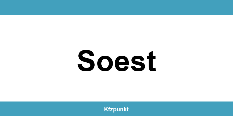 Kfz-Zulassungsstelle Soest – Termin online und kontakt