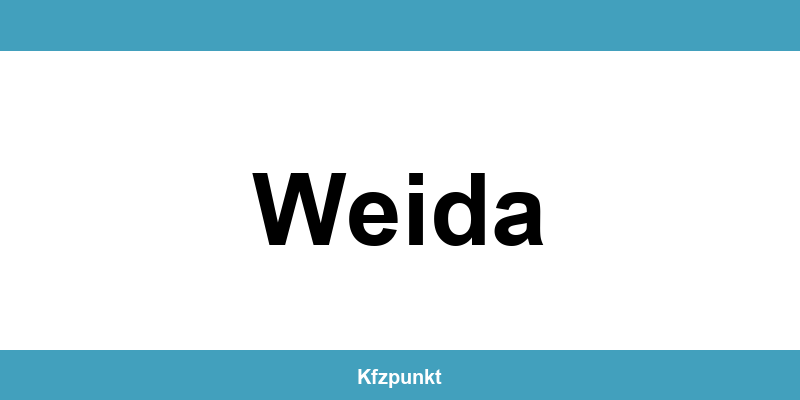 Kfz-Zulassungsstelle Weida – Termin online und kontakt