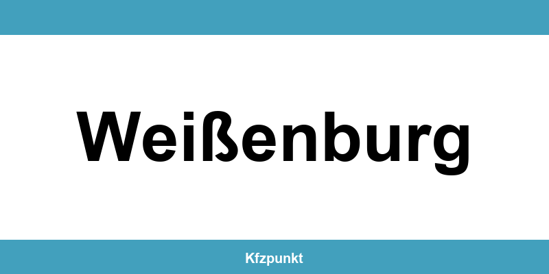 Kfz-Zulassungsstelle Weißenburg – Termin online und kontakt