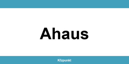Kfz-Zulassungsstelle Ahaus – Termin online und kontakt