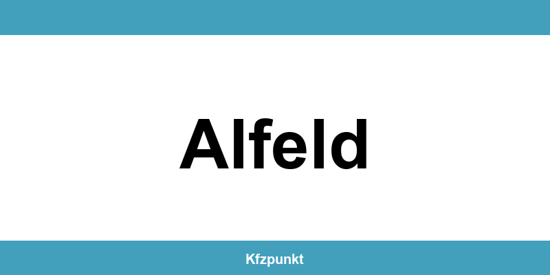 Kfz-Zulassungsstelle Alfeld – Termin online und kontakt