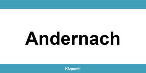 Kfz-Zulassungsstelle Andernach – Termin online und kontakt