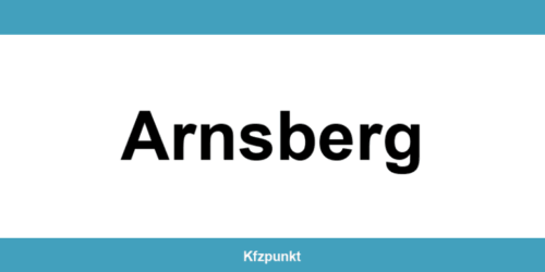 Kfz-Zulassungsstelle Arnsberg – Termin online und kontakt
