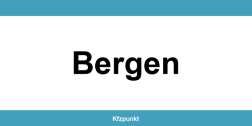 Kfz-Zulassungsstelle Bergen – Termin online und kontakt