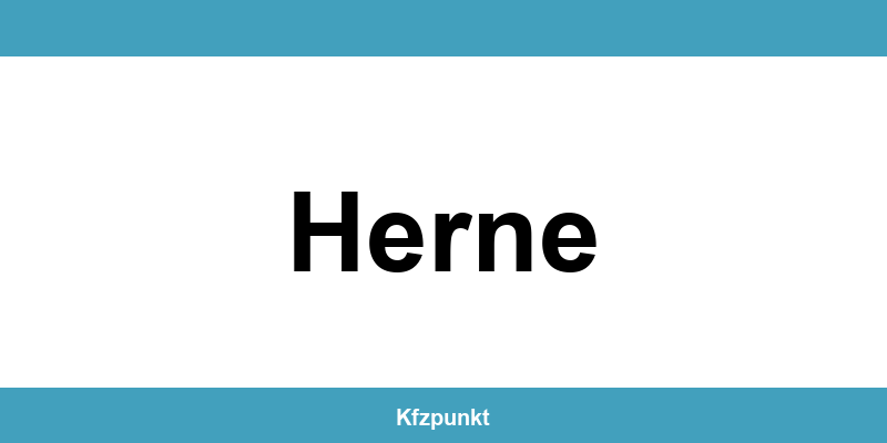 Kfz-Zulassungsstelle Herne – Termin online und kontakt