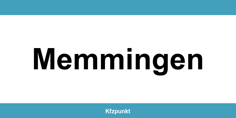 Kfz-Zulassungsstelle Memmingen – Termin online und kontakt