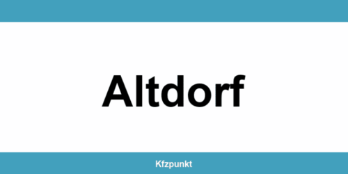 Kfz-Zulassungsstelle Altdorf – Termin online und kontakt