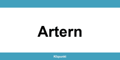 Kfz-Zulassungsstelle Artern – Termin online und kontakt
