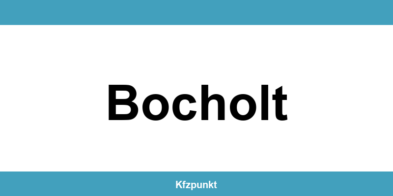 Kfz-Zulassungsstelle Bocholt – Termin online und kontakt