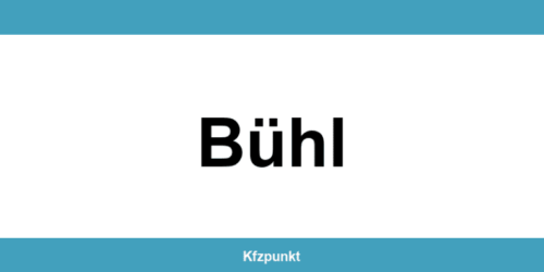Kfz-Zulassungsstelle Bühl – Termin online und kontakt