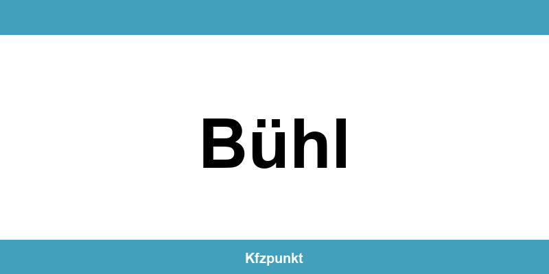 Kfz-Zulassungsstelle Bühl – Termin online und kontakt