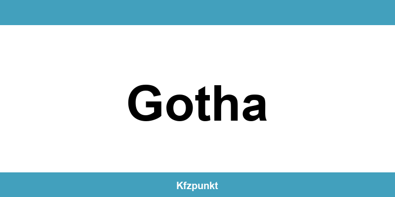 Kfz-Zulassungsstelle Gotha – Termin online und kontakt