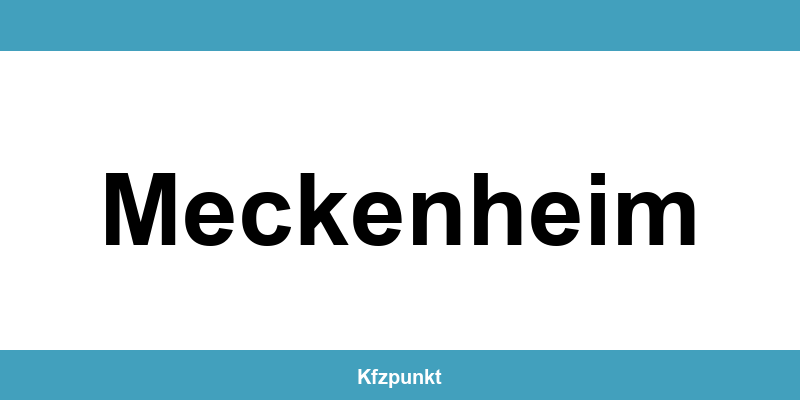 Kfz-Zulassungsstelle Meckenheim – Termin online und kontakt