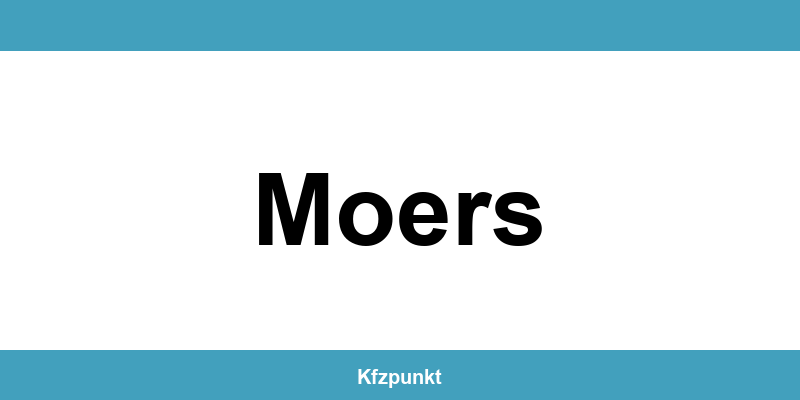 Kfz-Zulassungsstelle Moers – Termin online und kontakt