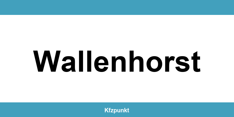 Kfz-Zulassungsstelle Wallenhorst – Termin online und kontakt