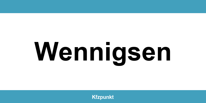 Kfz-Zulassungsstelle Wennigsen – Termin online und kontakt