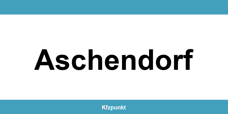 Kfz-Zulassungsstelle Aschendorf – Termin online und kontakt