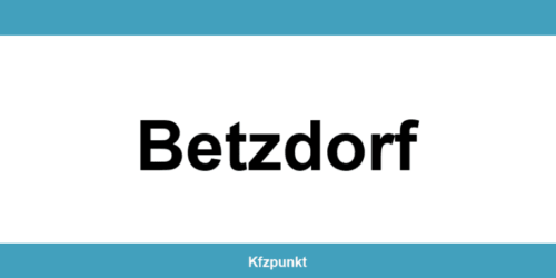Kfz-Zulassungsstelle Betzdorf – Termin online und kontakt