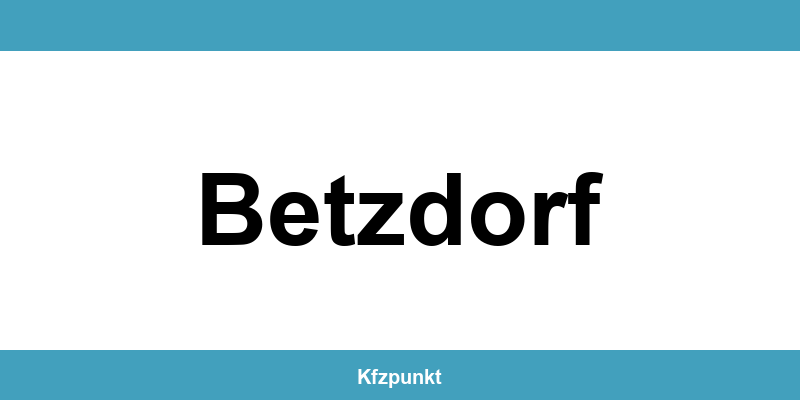 Kfz-Zulassungsstelle Betzdorf – Termin online und kontakt