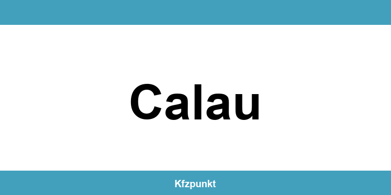 Kfz-Zulassungsstelle Calau – Termin online und kontakt