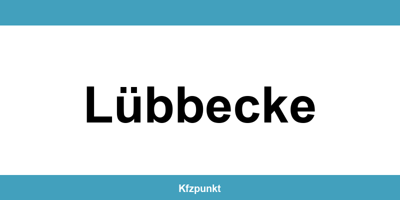Kfz-Zulassungsstelle Lübbecke – Termin online und kontakt