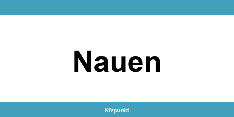 Kfz-Zulassungsstelle Nauen – Termin online und kontakt