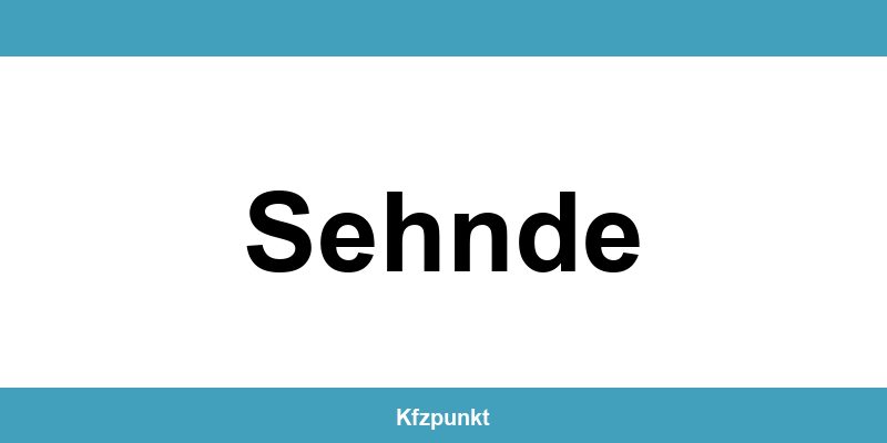 Kfz-Zulassungsstelle Sehnde – Termin online und kontakt