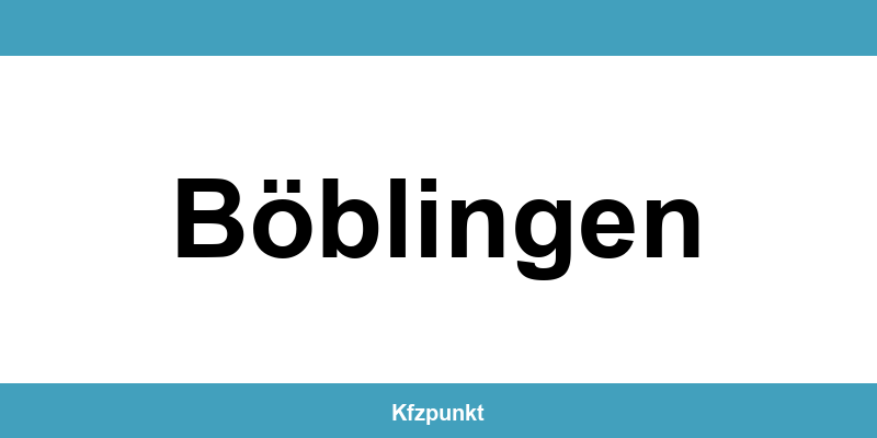 Kfz-Zulassungsstelle Böblingen – Termin online und kontakt
