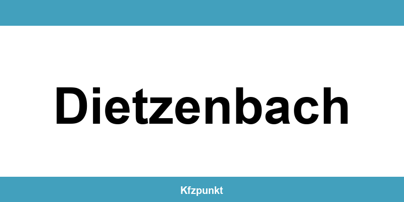 Kfz-Zulassungsstelle Dietzenbach – Termin online und kontakt