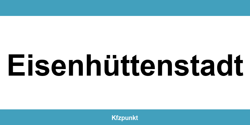 Kfz-Zulassungsstelle Eisenhüttenstadt – Termin online und kontakt