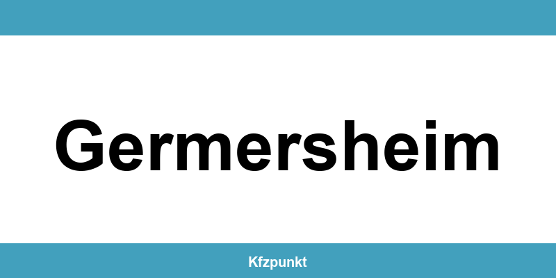 Kfz-Zulassungsstelle Germersheim – Termin online und kontakt