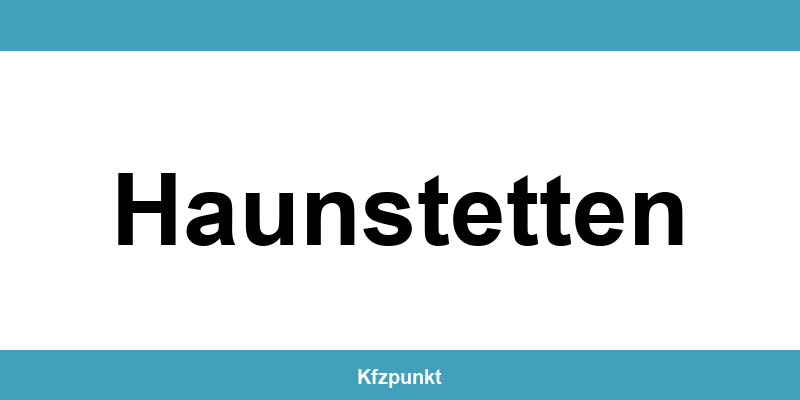 Kfz-Zulassungsstelle Haunstetten – Termin online und kontakt