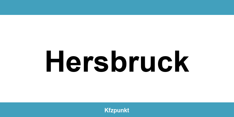 Kfz-Zulassungsstelle Hersbruck – Termin online und kontakt