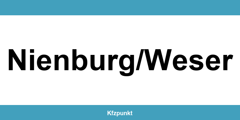 Kfz-Zulassungsstelle Nienburg/Weser – Termin online und kontakt