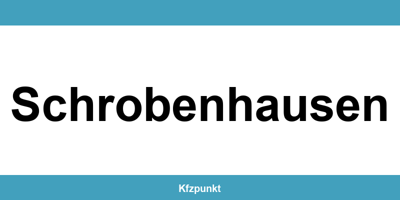 Kfz-Zulassungsstelle Schrobenhausen – Termin online und kontakt