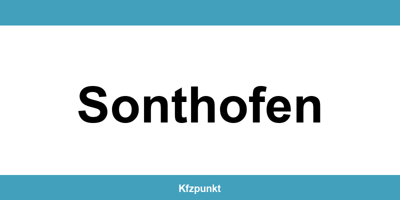 Kfz-Zulassungsstelle Sonthofen – Termin online und kontakt