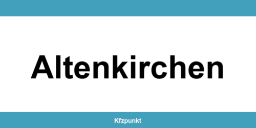 Kfz-Zulassungsstelle Altenkirchen – Termin online und kontakt