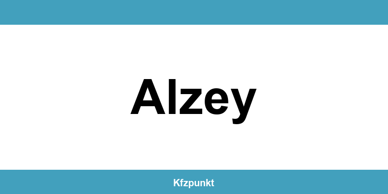 Kfz-Zulassungsstelle Alzey – Termin online und kontakt