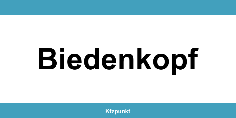 Kfz-Zulassungsstelle Biedenkopf – Termin online und kontakt