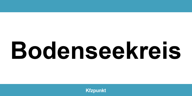 Kfz-Zulassungsstelle Bodenseekreis – Termin online und kontakt