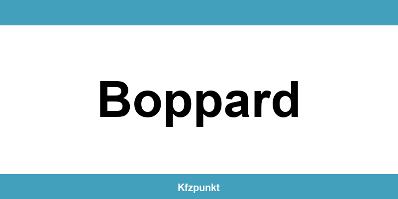 Kfz-Zulassungsstelle Boppard – Termin online und kontakt