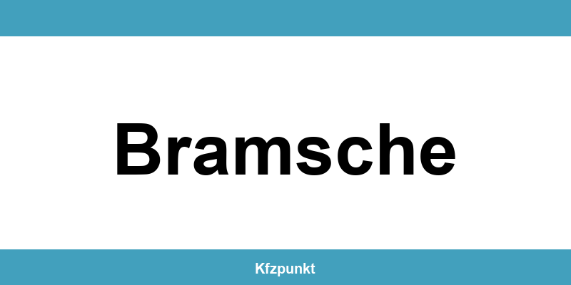 Kfz-Zulassungsstelle Bramsche – Termin online und kontakt