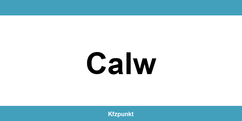Kfz-Zulassungsstelle Calw – Termin online und kontakt